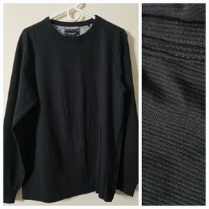 Denim & Flower Ricky Singh Classic Black Men's Long Sleeve Shirt Size XL